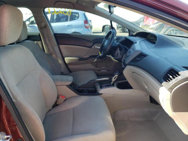 Photo 5 from auction – 2012 HONDA CIVIC LX with VIN 2HGFB2F59CH546400
