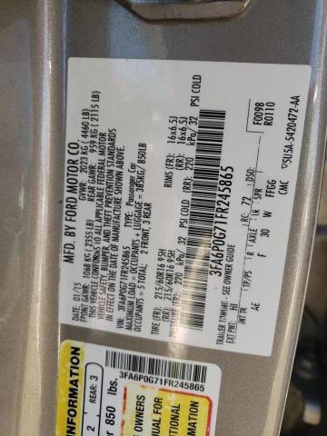 Photo 10 from auction – 2015 FORD FUSION S with VIN 3FA6P0G71FR245865