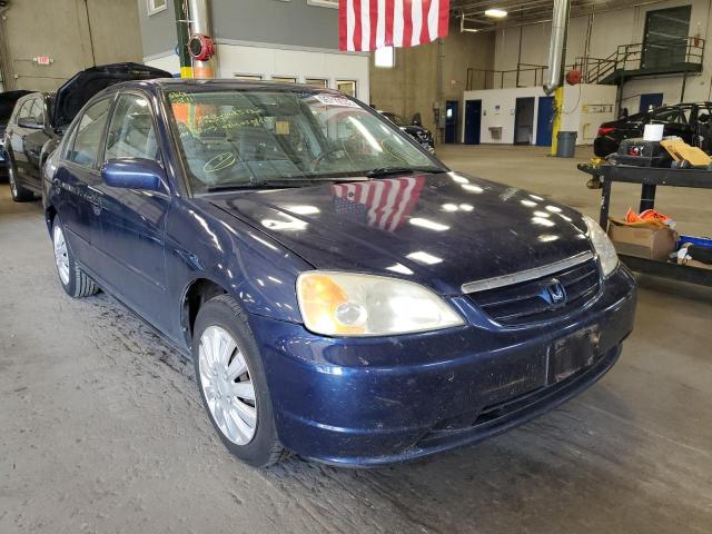 HONDA CIVIC EX 2003 with VIN 1HGES26713L027552 - Photo from auction