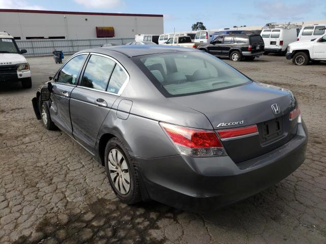 Photo 3 from auction – 2012 HONDA ACCORD LX with VIN 1HGCP2F30CA014891