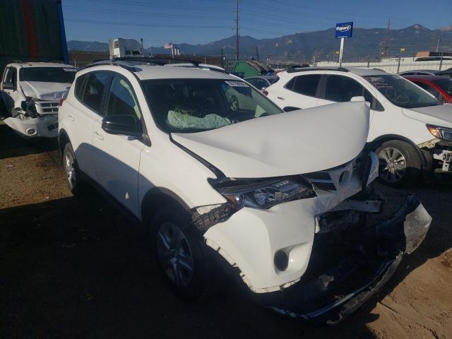 TOYOTA RAV4 LE 2015 with VIN JTMBFREV8FJ048297 - Photo from auction