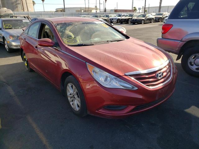 HYUNDAI SONATA GLS 2012 with VIN 5NPEB4AC0CH430599 - Photo from auction