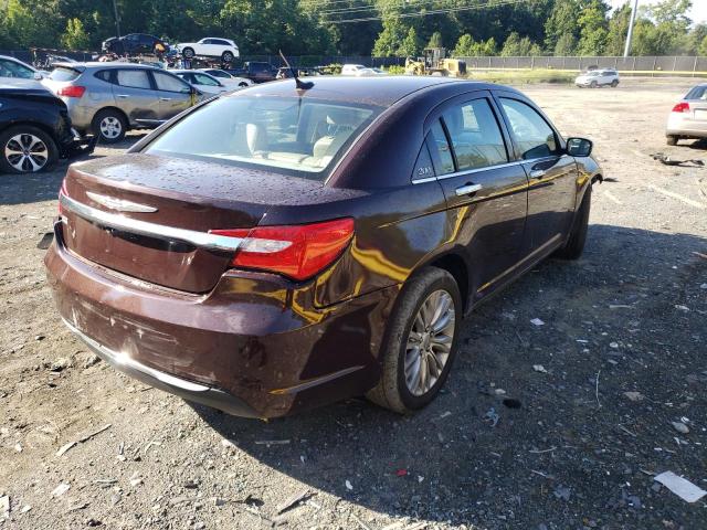 Photo 4 from auction – 2012 CHRYSLER 200 LIMITE with VIN 1C3CCBCB8CN307683