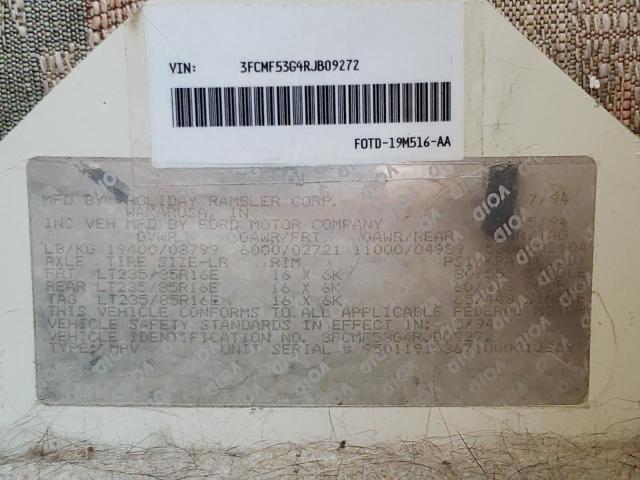 Photo 10 from auction – 1994 HOLI MONARCH with VIN 3FCMF53G4RJB09272