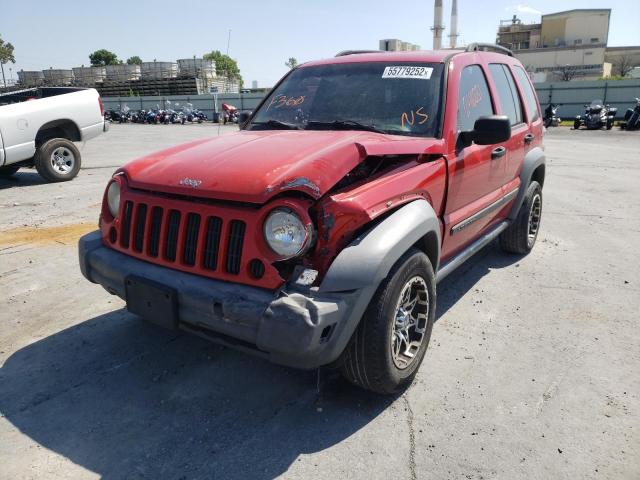 Photo 2 from auction – 2005 JEEP LIBERTY SP with VIN 1J4GK48K65W500751