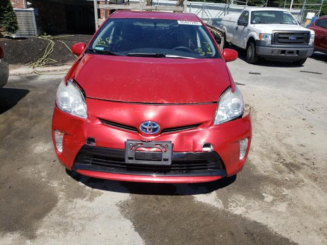 Photo 9 from auction – 2013 TOYOTA PRIUS with VIN JTDKN3DU9D5574520