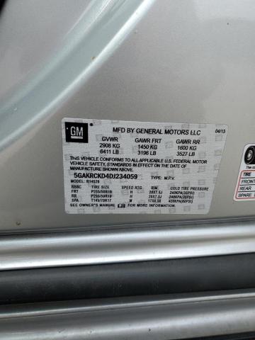 Photo 10 from auction – 2013 BUICK ENCLAVE with VIN 5GAKRCKD4DJ234059