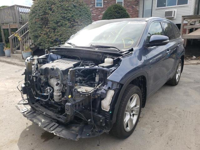 Photo 2 from auction – 2016 TOYOTA HIGHLANDER with VIN 5TDDKRFH8GS328433