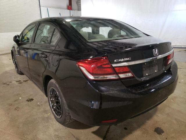 Photo 3 from auction – 2013 HONDA CIVIC LX with VIN 2HGFB2F57DH564413