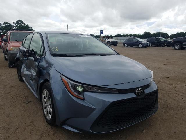TOYOTA COROLLA LE 2021 with VIN JTDEPMAE4MJ179176 - Photo from auction
