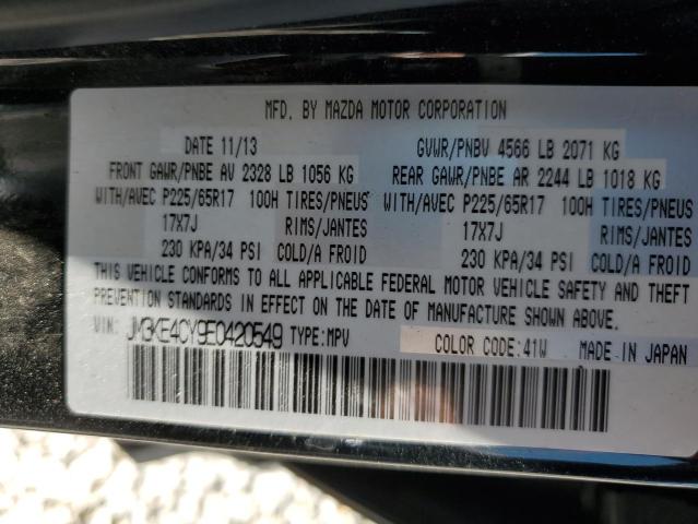 Photo 10 from auction – 2014 MAZDA CX-5 TOURI with VIN JM3KE4CY9E0420549