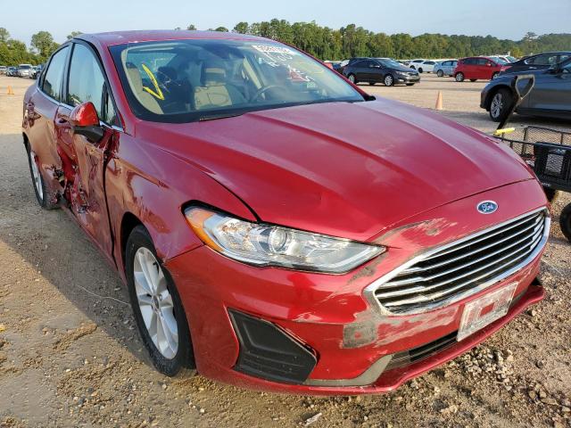FORD FUSION SE 2020 with VIN 3FA6P0HD0LR104706 - Photo from auction