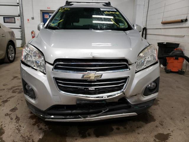 Photo 9 from auction – 2015 CHEVROLET TRAX LTZ with VIN 3GNCJTSB7FL246430