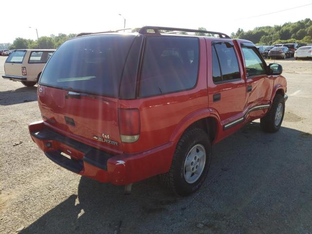 Photo 4 from auction – 2000 CHEVROLET BLAZER with VIN 1GNDT13W3Y2210193