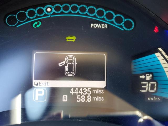 Photo 8 from auction – 2013 NISSAN LEAF S with VIN 1N4AZ0CP6DC402084