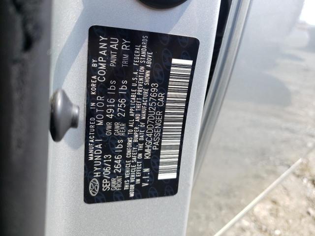 Photo 10 from auction – 2013 HYUNDAI GENESIS 3. with VIN KMHGC4DD7DU257693