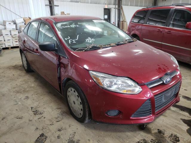 FORD FOCUS SE 2014 with VIN 1FADP3F24EL143861 - Photo from auction