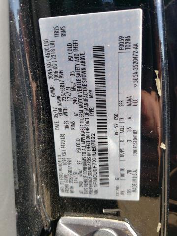 Photo 10 from auction – 2017 FORD ESCAPE S with VIN 1FMCU0F7XHUE07622
