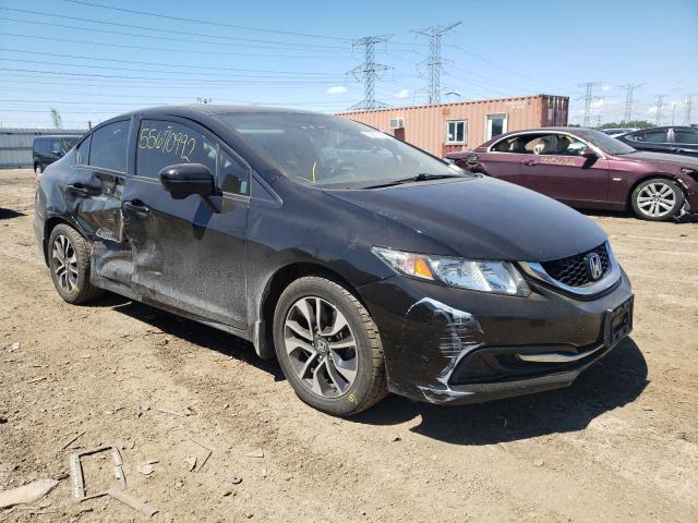 HONDA CIVIC EX 2014 with VIN 19XFB2F81EE051132 - Photo from auction