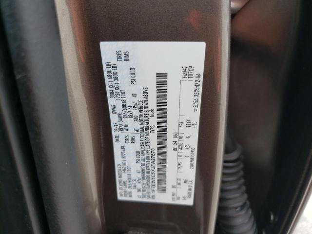 Photo 10 from auction – 2018 FORD F150 SUPER with VIN 1FTEW1C5XJFA27870