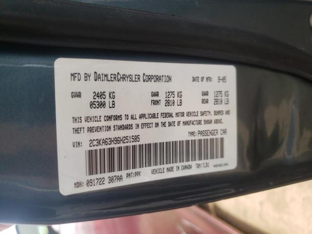Zdjęcie 10 z aukcji – 2006 CHRYSLER 300C z VIN 2C3KA63H96H251585