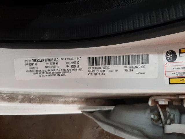 Photo 10 from auction – 2014 DODGE AVENGER SE with VIN 1C3CDZAB1EN137033