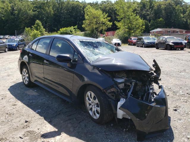 TOYOTA COROLLA LE 2021 with VIN JTDEPMAE7MJ140386 - Photo from auction