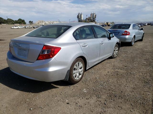 Photo 4 from auction – 2012 HONDA CIVIC LX with VIN 2HGFB2F51CH303762