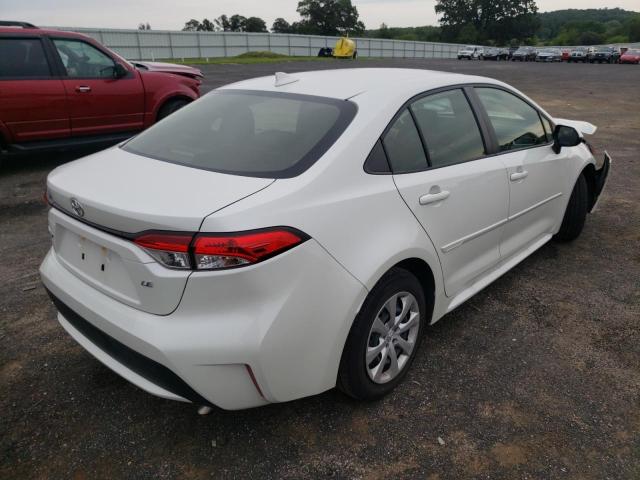 Photo 4 from auction – 2021 TOYOTA COROLLA LE with VIN JTDEPMAE9MJ138154