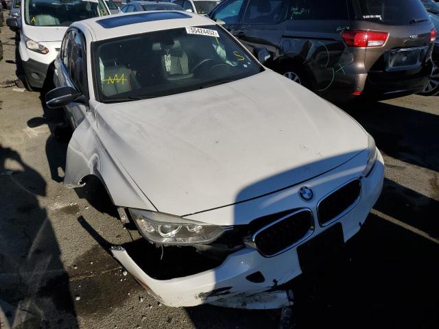 BMW 328 I 2015 with VIN WBA3A5G51FNS82957 - Photo from auction