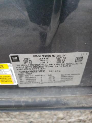 Photo 10 from auction – 2014 CHEVROLET TRAVERSE L with VIN 1GNKRHKD5EJ134296