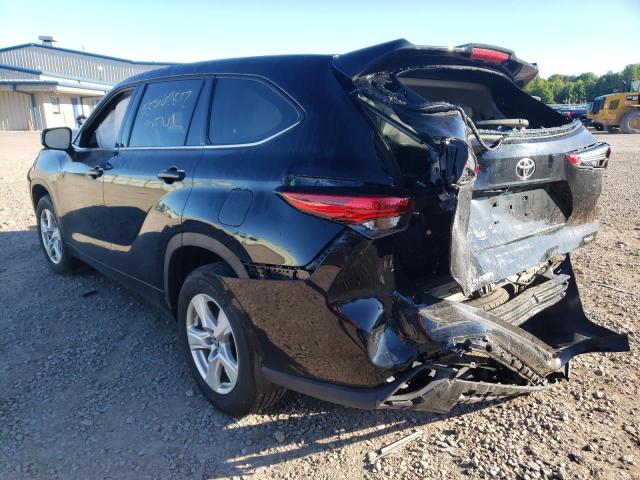 Photo 3 from auction – 2021 TOYOTA HIGHLANDER with VIN 5TDCZRBHXMS134155