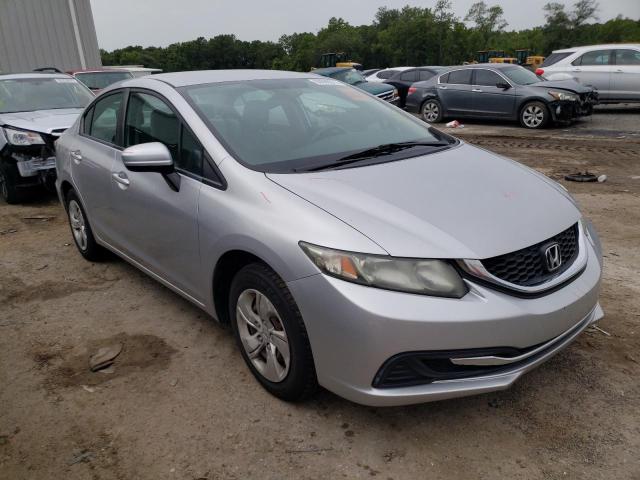 HONDA CIVIC LX 2014 with VIN 19XFB2F5XEE035596 - Photo from auction