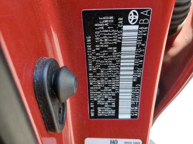 Photo 10 from auction – 2015 TOYOTA COROLLA L with VIN 5YFBURHE3FP216795