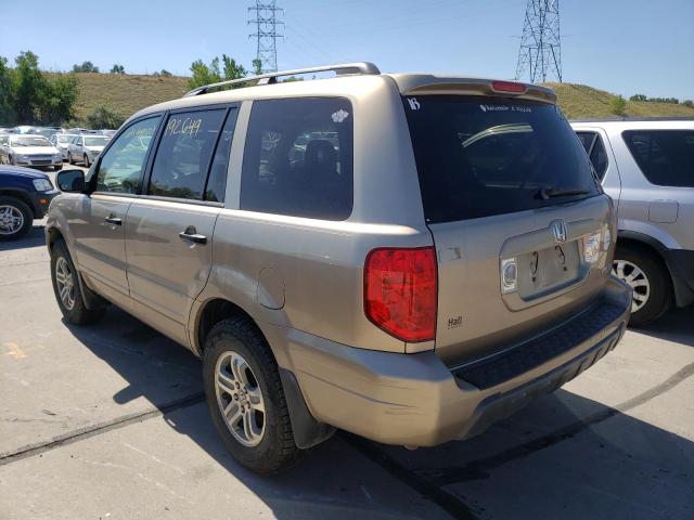 Photo 3 from auction – 2005 HONDA PILOT EXL with VIN 5FNYF18655B011052