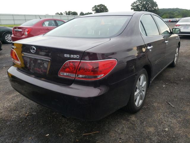 Photo 4 from auction – 2005 LEXUS ES 330 with VIN JTHBA30G055139767