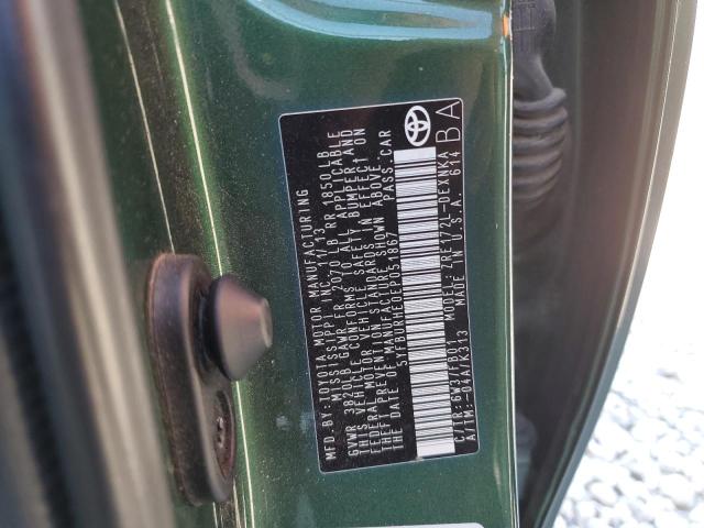 Photo 10 from auction – 2014 TOYOTA COROLLA L with VIN 5YFBURHE0EP051867