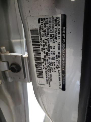 Photo 10 from auction – 2006 VOLVO XC90 with VIN YV4CM592261291782