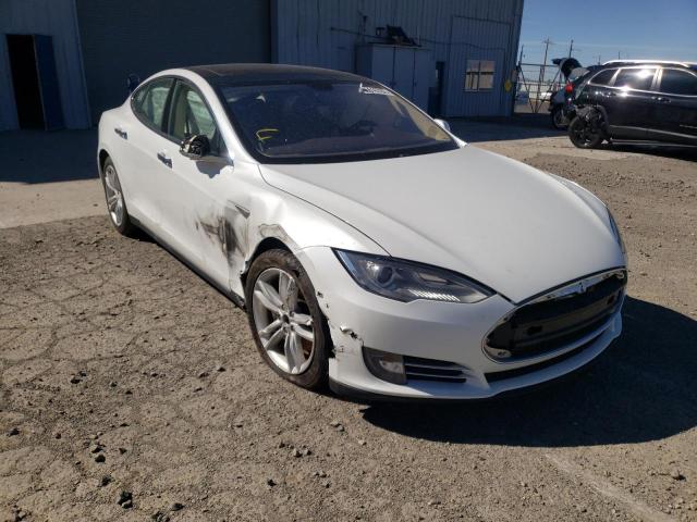 TESLA MODEL S 2014 with VIN 5YJSA1H19EFP32368 - Photo from auction