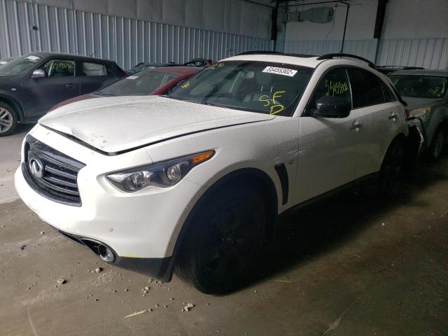 Photo 2 from auction – 2016 INFINITI QX70 with VIN JN8CS1MW8GM752502