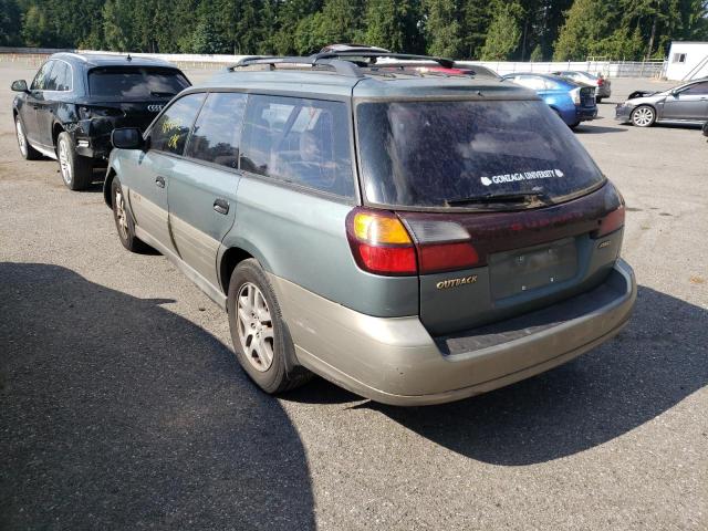 Photo 3 from auction – 2002 SUBARU LEGACY OUT with VIN 4S3BH665827645013