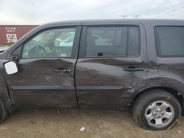 Photo 9 from auction – 2013 HONDA PILOT LX with VIN 5FNYF4H24DB066654