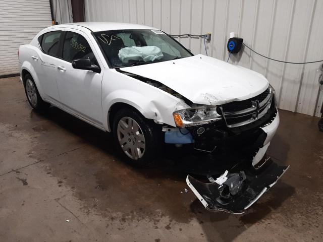 DODGE AVENGER SE 2014 with VIN 1C3CDZAB1EN137033 - Photo from auction
