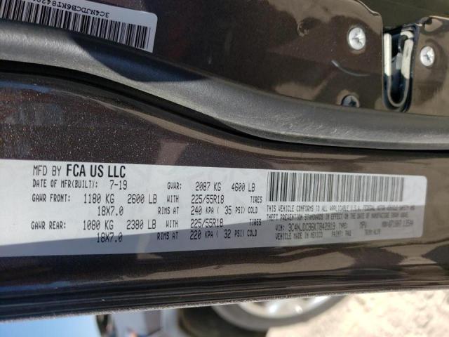Photo 10 from auction – 2019 JEEP COMPASS LI with VIN 3C4NJDCB6KT842919