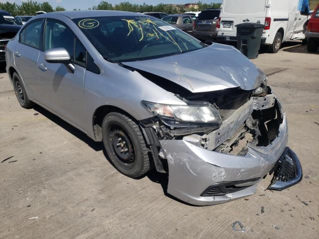 HONDA CIVIC LX 2014 with VIN 2HGFB2F55EH516085 - Photo from auction