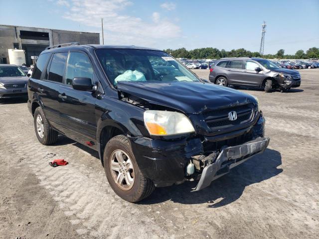 Photo 1 from auction – 2004 HONDA PILOT EXL with VIN 2HKYF18524H602009
