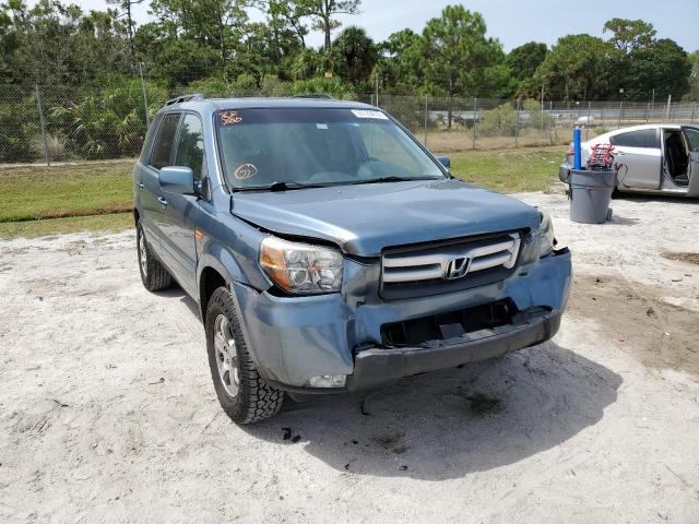 Photo 9 from auction – 2006 HONDA PILOT EX with VIN 2HKYF18786H527353