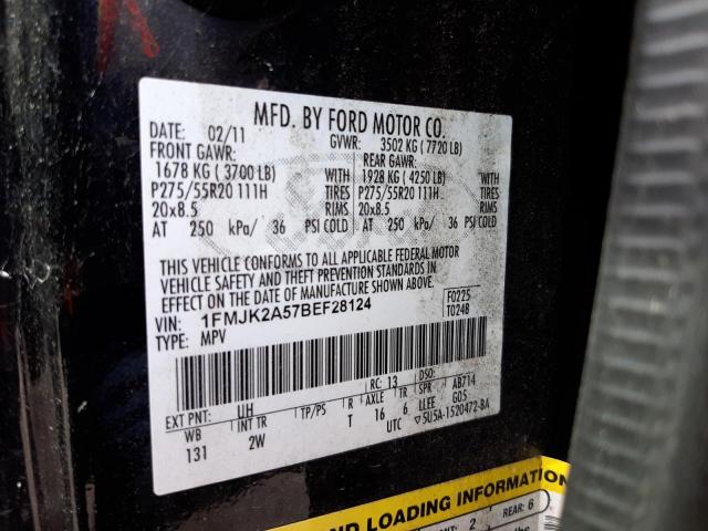 Photo 10 from auction – 2011 FORD EXPEDITION with VIN 1FMJK2A57BEF28124