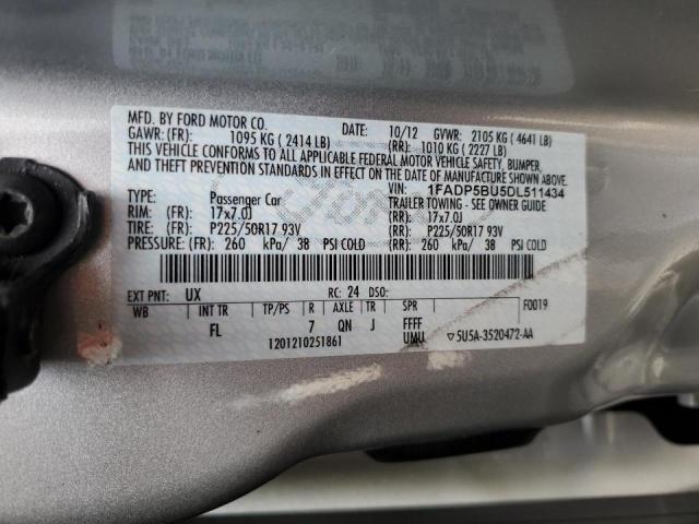 Photo 10 from auction – 2013 FORD C-MAX SEL with VIN 1FADP5BU5DL511434