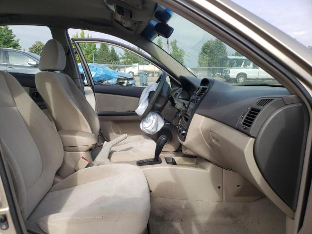 Photo 5 from auction – 2005 KIA SPECTRA LX with VIN KNAFE121455140759
